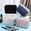 Girl Velvet Makeup Bag Organizer Soft Girl Lipstick Storage Bag Women Toiletry Beauty Make Up Case Pouch Portable Cosmetic Bag 3