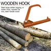 Roller Felling Lever Garden Backyard Lifter Log Peavy Rustproof Cant Hook Tools Transport Felling Lever Lifter Patio Roller Tool 1