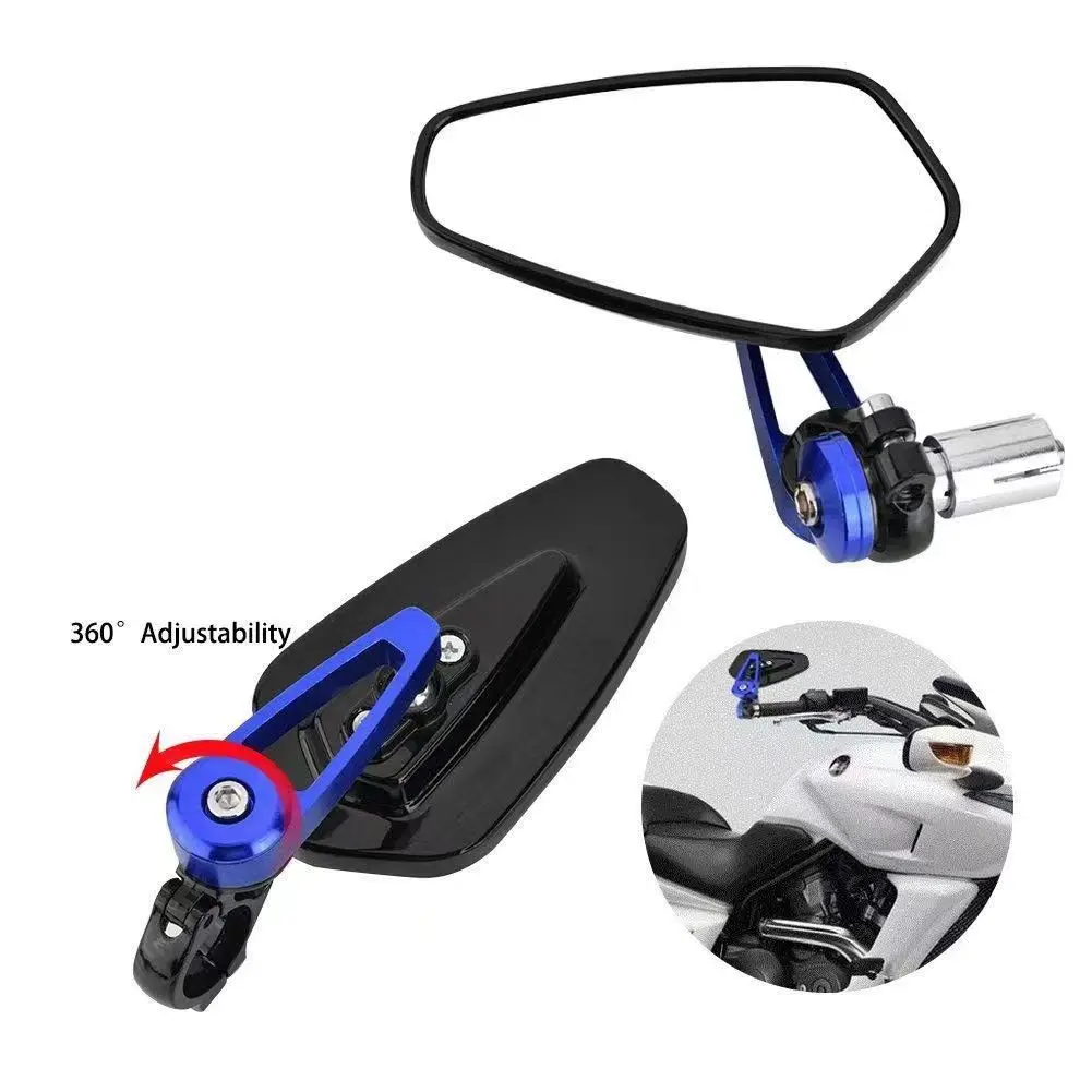 Universale 7/8 "Parti Del Motociclo Specchietti Retrovisori Scooter Bar End Specchietti Retrovisori Specchietti Retrovisori Per Suzuki Bandit Yamaha R