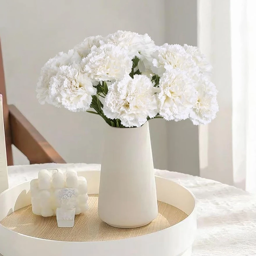 Künstliche Blumen, Seidennelken, Zuhause, Hochzeit, Brautsträuße, Weihnachtsdekoration, Zubehör, Garten, DIY-Geschenke, Pralinenschachtel, Sammelalben
