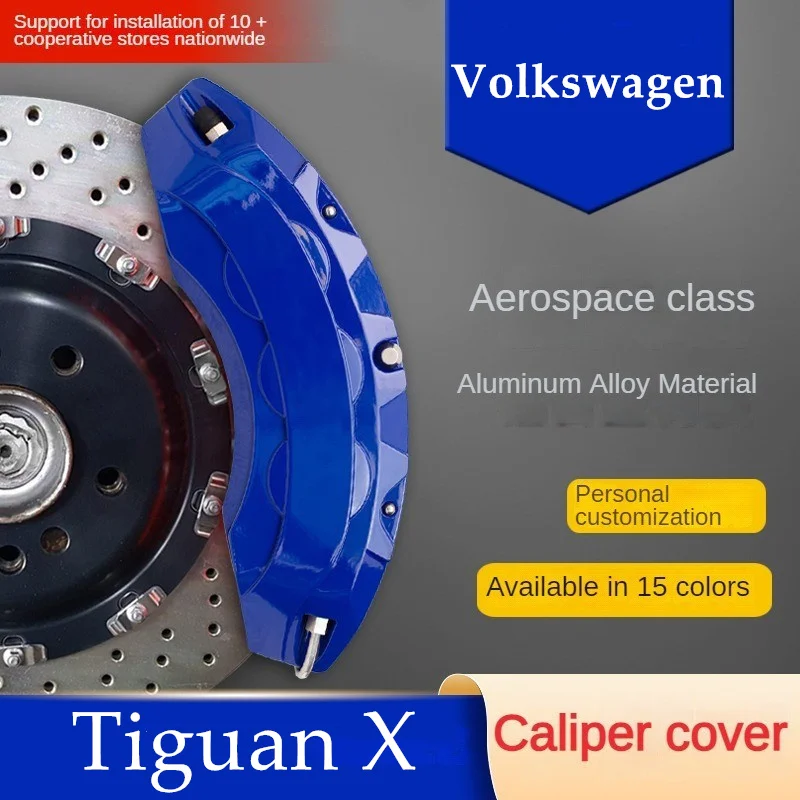ForVWVolkswagenTiguanXCarBrakeCaliperCoverFrontRear3D