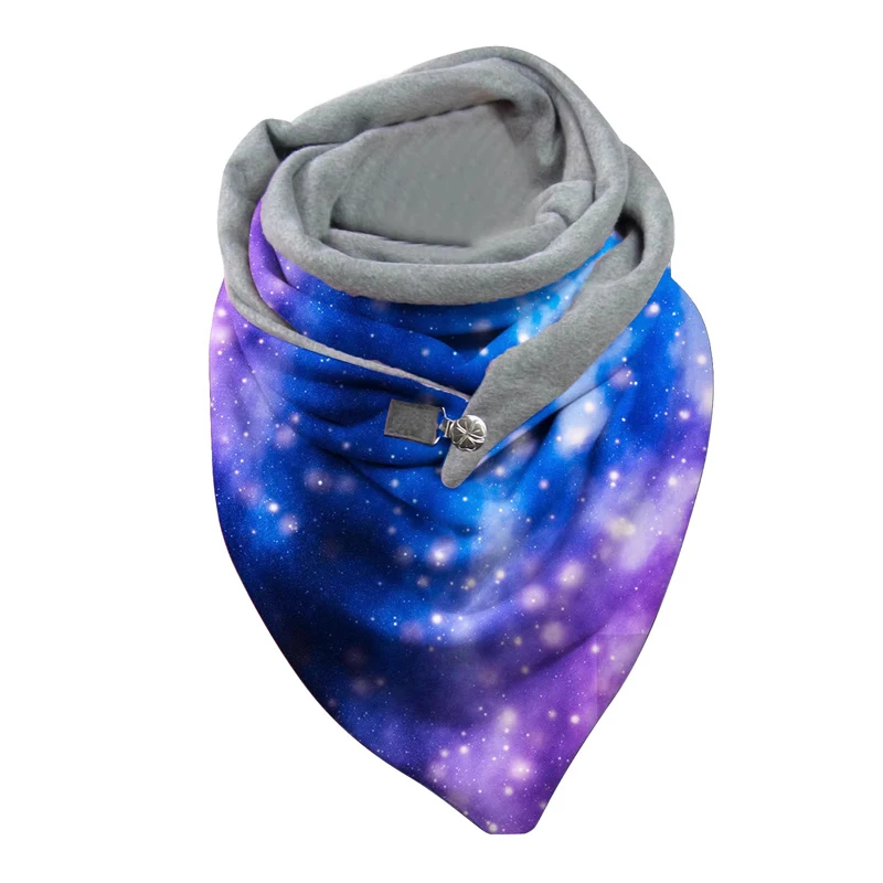 

Starry sky pattern 3D Printed Scarf and Shawl Warm for Women and Men
