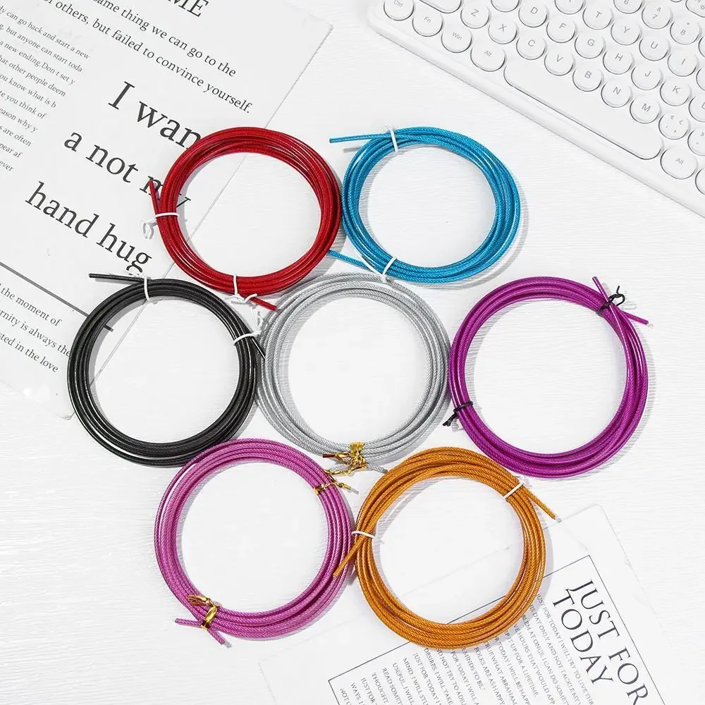 3m Steel Skipping Rope Spare Rope Racing Accessories for Fitness