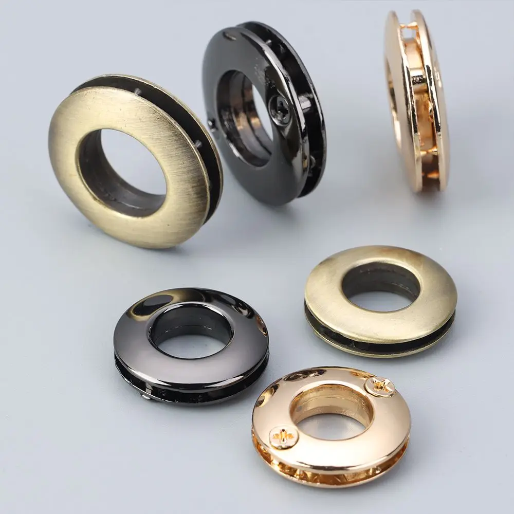 1Pcs High Quality Alloy Hole Metal Eyelets With Screws For Leather Crafts DIY Bag Clothes Belt Ornament Accessories
