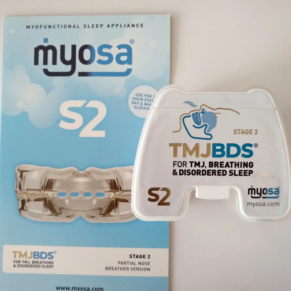 Myosa S2 Per Tmj Breathing Disordinato Sleep Myofunctional Sleep Appliance Tmj.Bds S2 Dental Intraorale Teeth Trainer Appliance