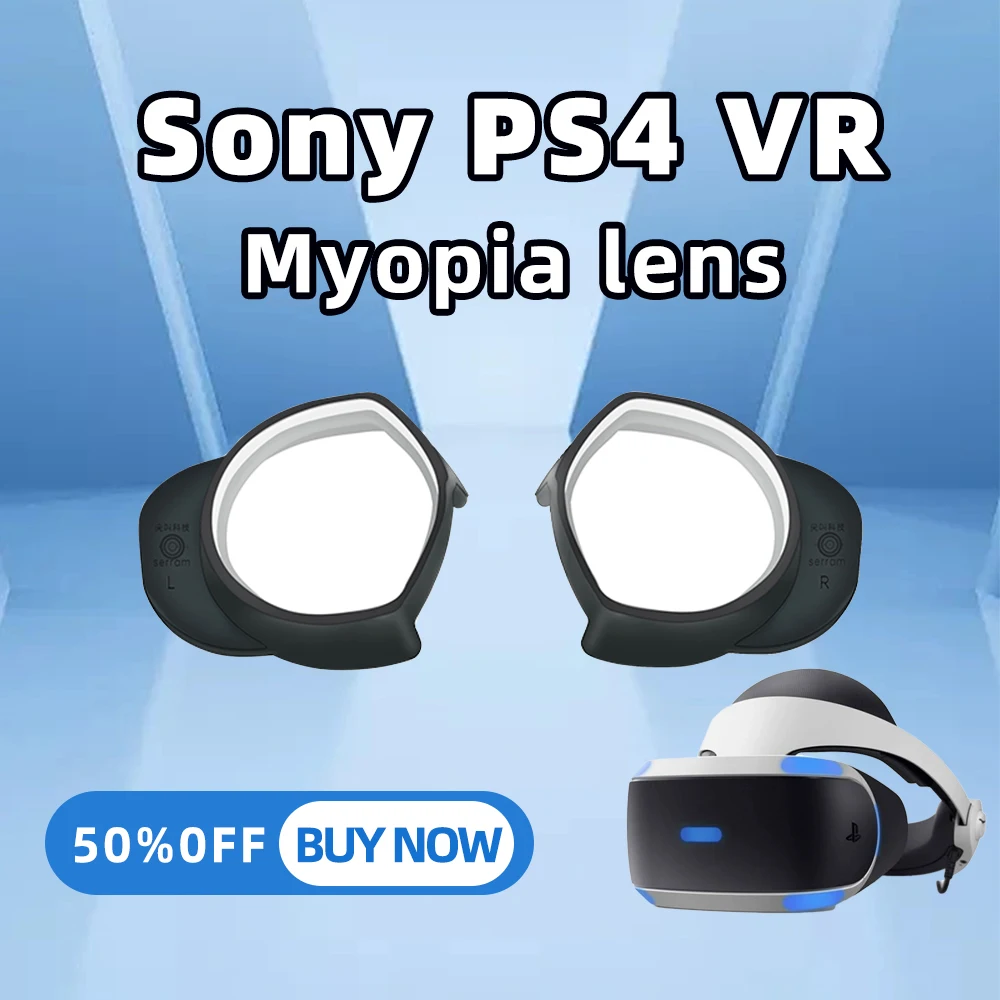 Used for Sony PSVR customized myopia lenses, astigmatism, farsightedness prescription glasses, PS4 VR frame accessories