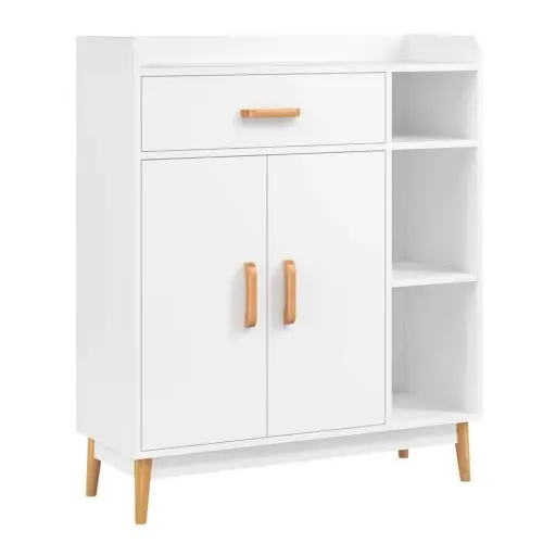 Homfa Bathroom Floor Cabinet, Large Bathroom Storage Cabinet with Door –  homfafurniture