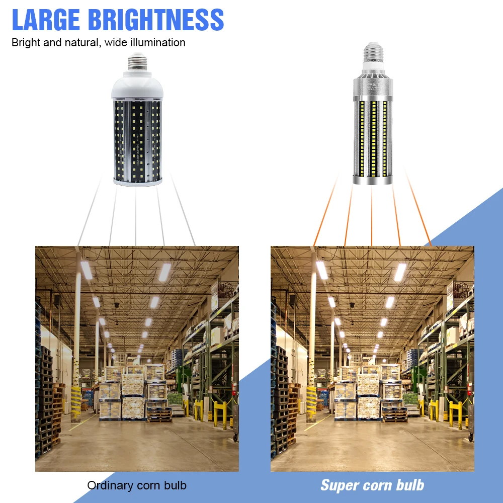 LED 전구 E27 옥수수 램프 220V 샹들리에 전구 E29 스포트라이트 LED 앰플 110V 가정용 높은 전력 조명에 대한 깜박임 없음 램프, 샹들리에 조명