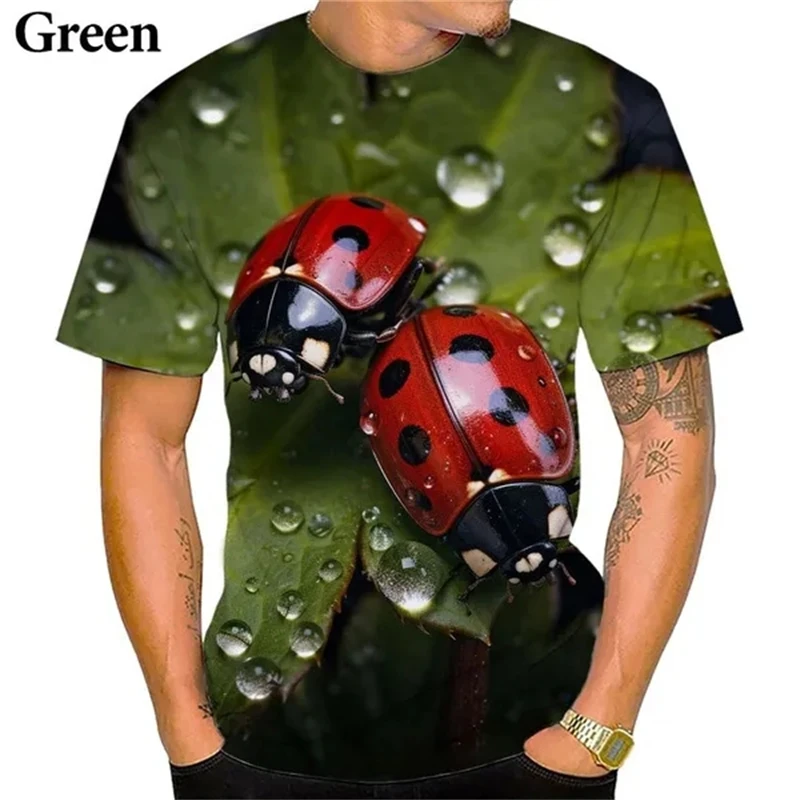 

Fun And Personalized Small Animal 3D Printing Fashionable Street Casual Men's And Women's Short Sleeve T-shirt Tops Y2k Clothes