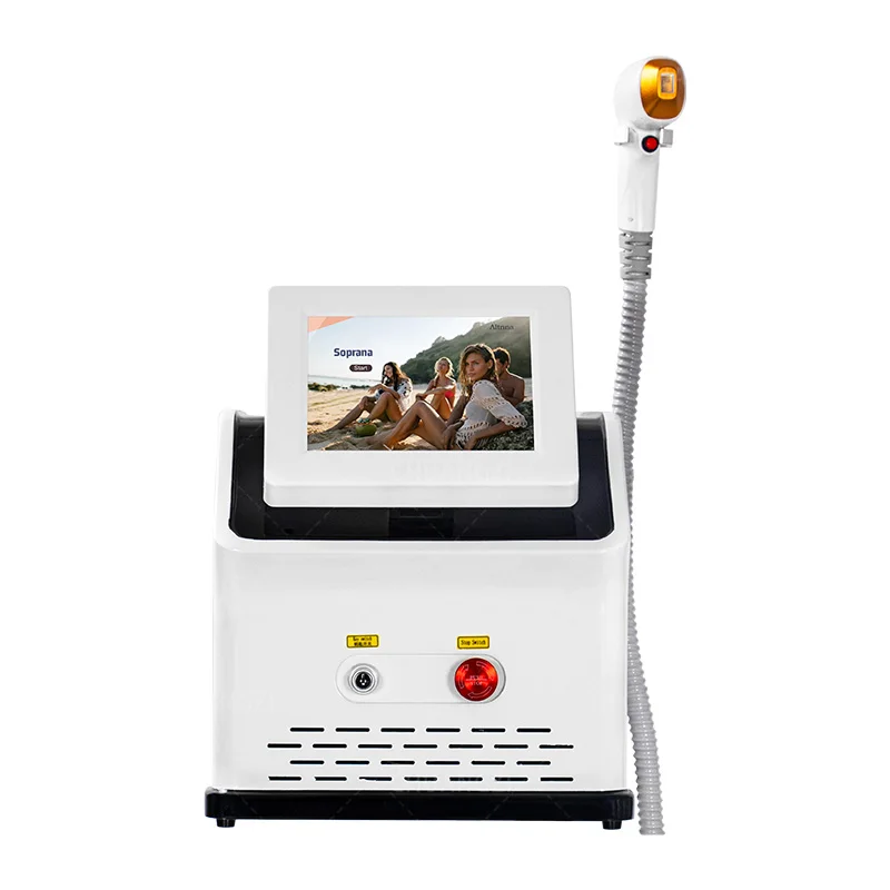 New 2000W Laser 7558081064nm Wavelength Hair Removal Cooling Head Painless Laser Epilator Face Body Removal