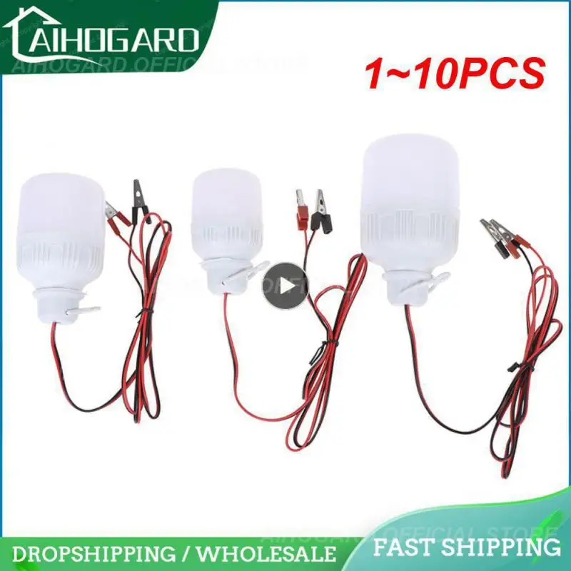 

Портативные лампы с зажимом типа «крокодил», 1-10 шт., 12 В, 5 Вт, 9 Вт, 15 Вт