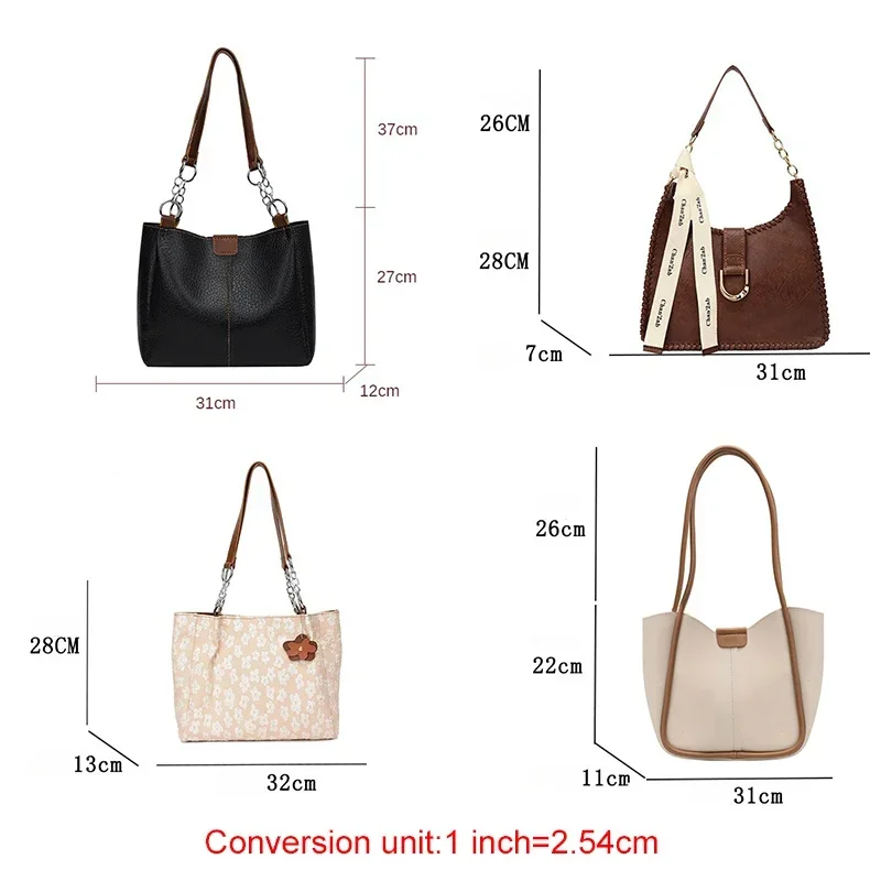 New PU Leather Bag Set Handmade Hand Stitching DIY Shoulder Strap Bag Kit Making Kit Hand sewing pocket Craft Tote Bag for Women