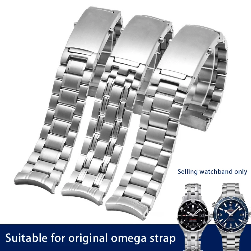 Accessori Per Orologi Da Uomo 20 Mm22Mm Cinturino In Acciaio Inossidabile Per Omega 007 Seamaster Planet Ocean 300M Cinturino Sportivo Cinturino Bbelt