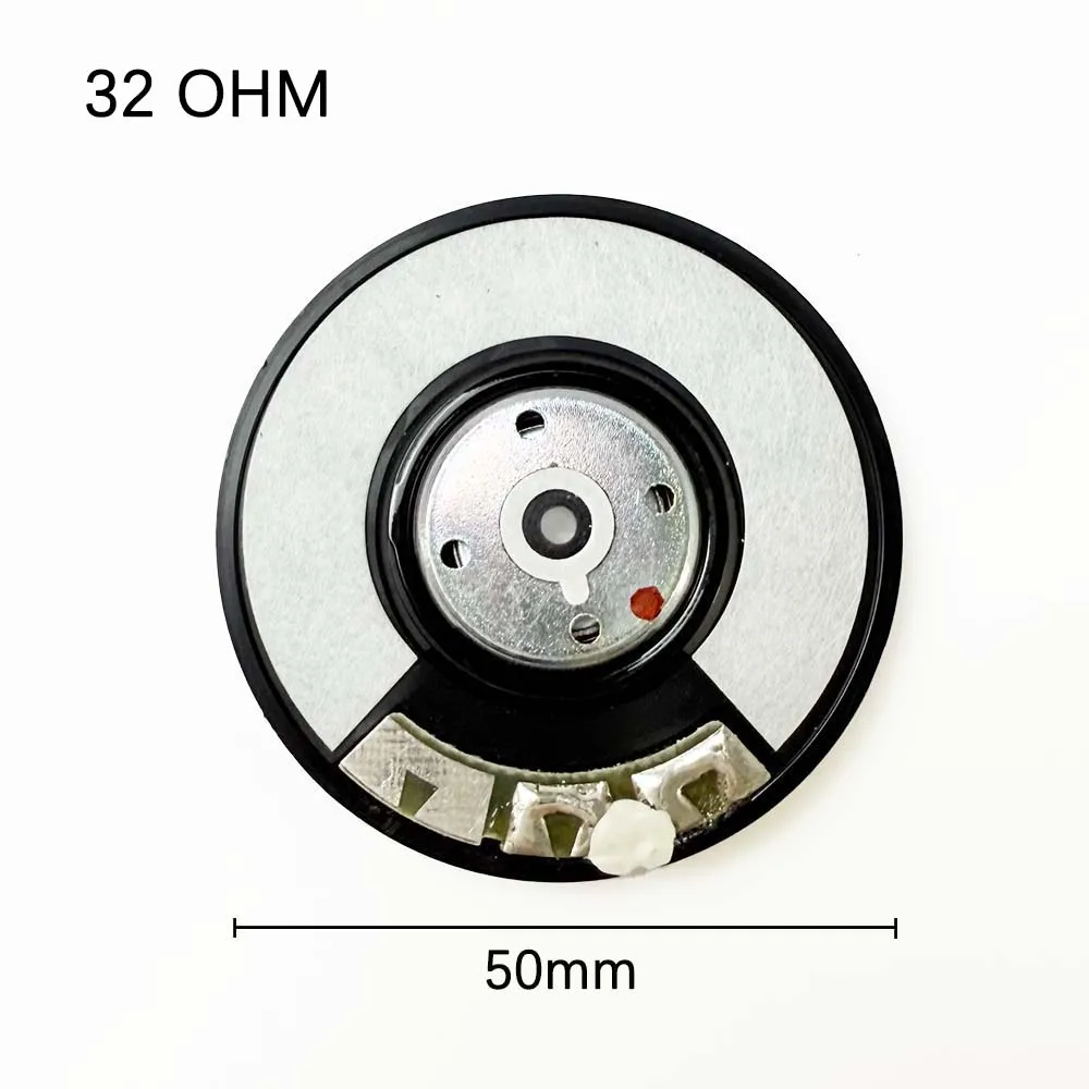 50mm Titanium Diaphragm Headphone Speaker Driver Compatible with AKG K181 Dj Headphone 32ohm