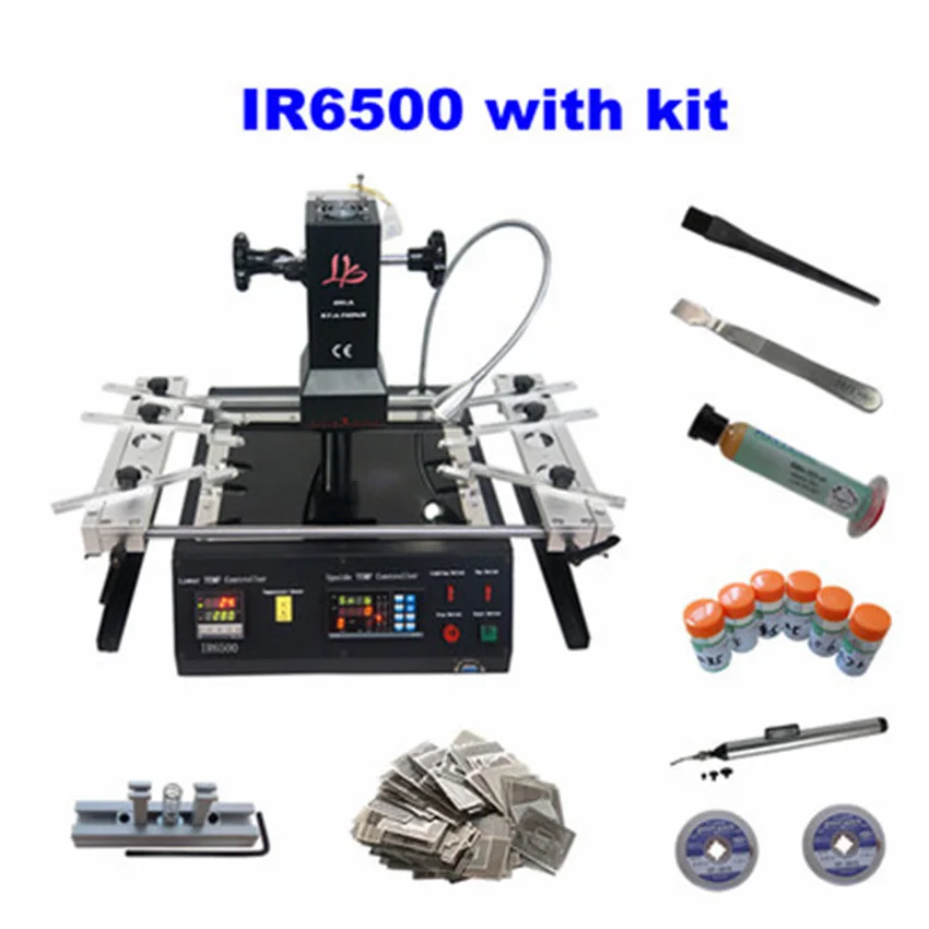 

Infrared BGA Rework Station LY IR6500 BGA Rework Station Soldering System Infrared Reballing Machine For Laptop Game