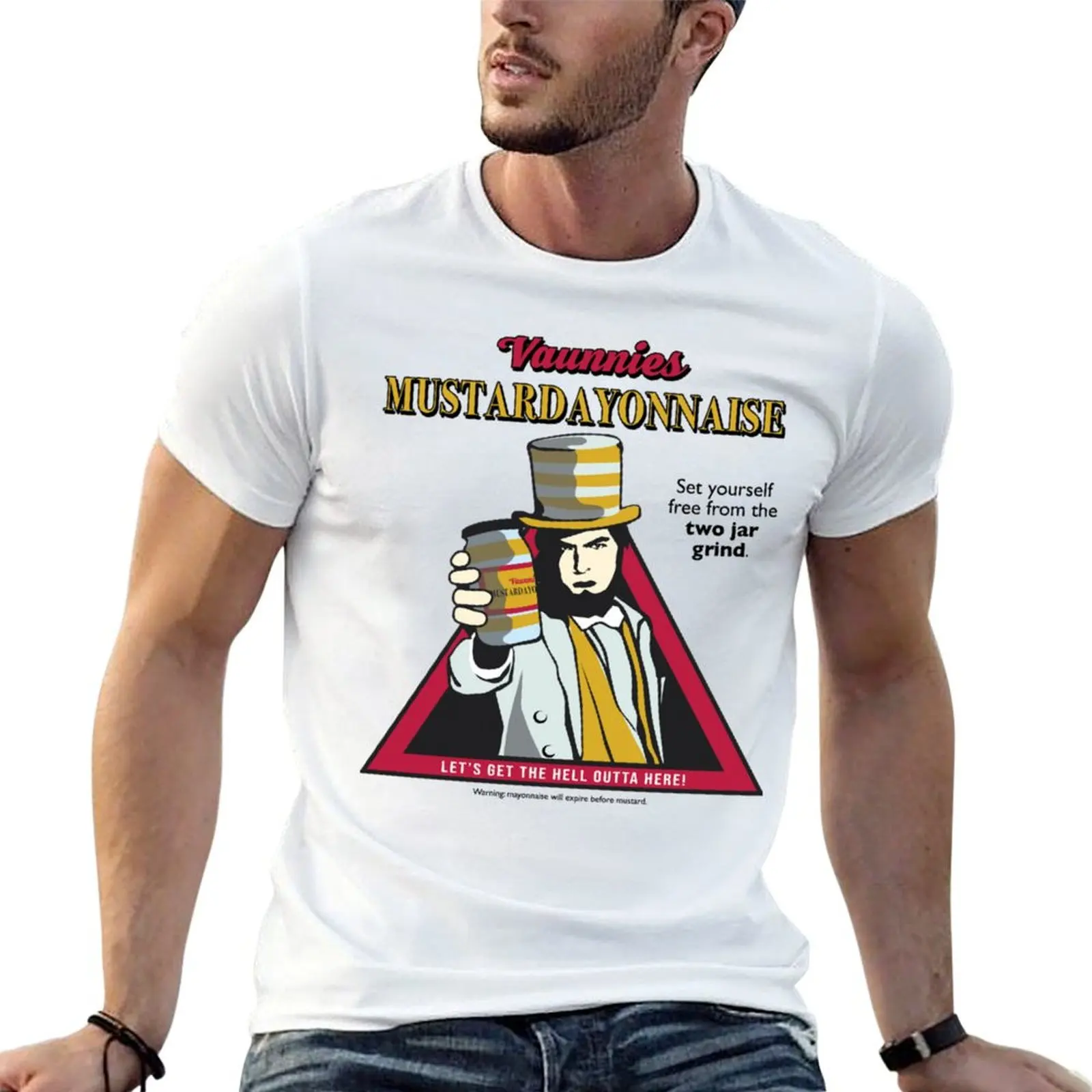 

Mustardayonnaise T-shirt hippie clothes customs boys whites Men's t-shirts
