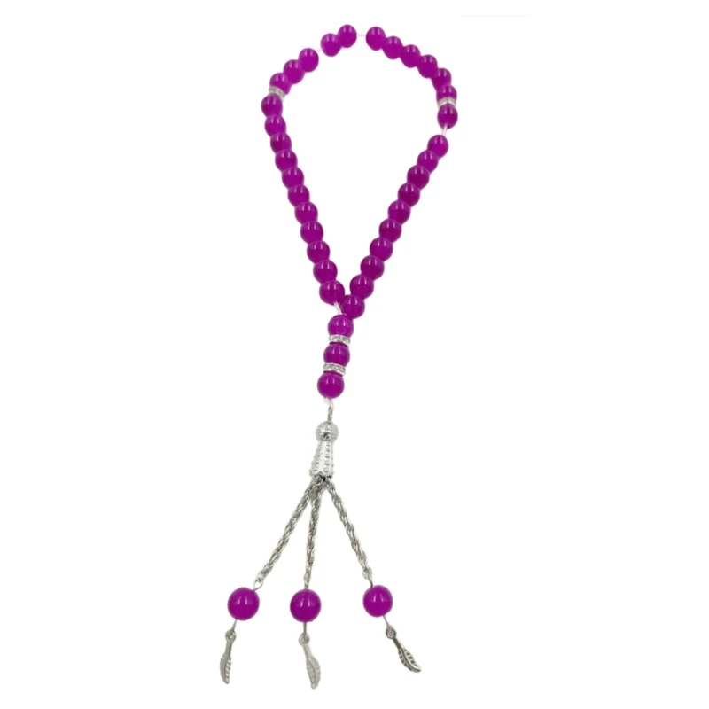 33 Beads Tasbih Prayer Rosary Beads Bracelet Decorative Tassels Bracelet Jewelry K3ND