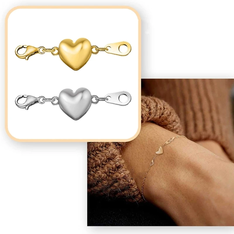 

Set of 10 Clasps Bracelets Anklets Making Supplies Metal Necklace Clasp