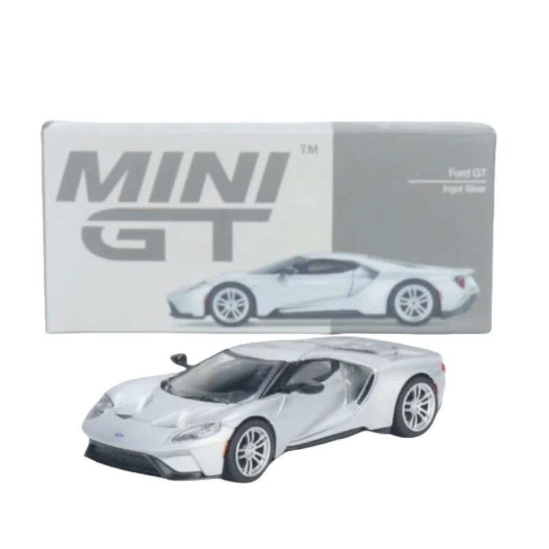 

Миниатюрная модель автомобиля 1:64 Ford GT, литые под давлением автомобили из сплава, коллекция аксессуаров, декоративные дисплеи для детских подарков