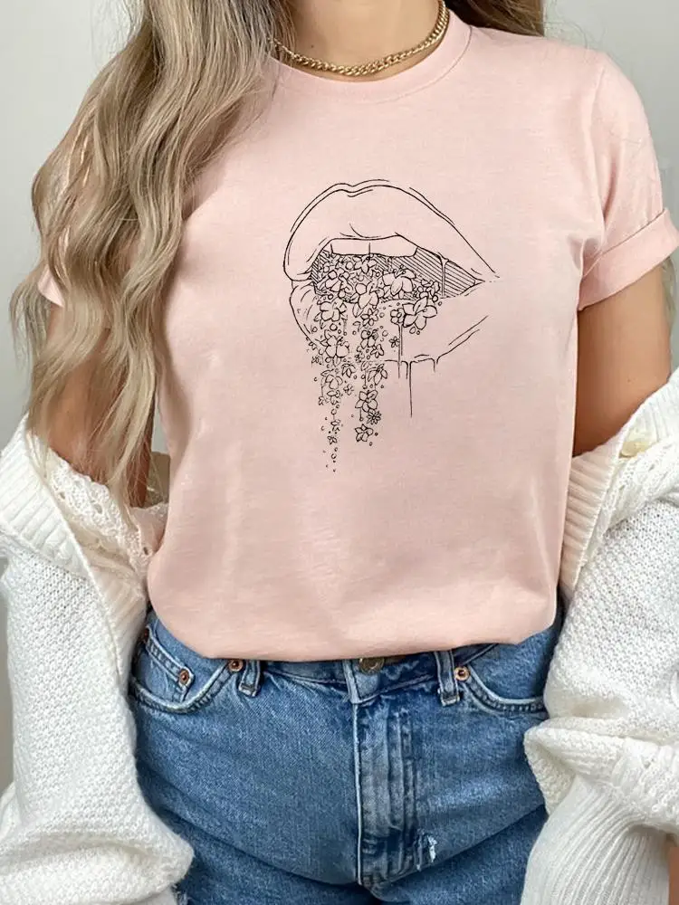 

Женская летняя футболка с коротким рукавом и принтом, в стиле 90-х