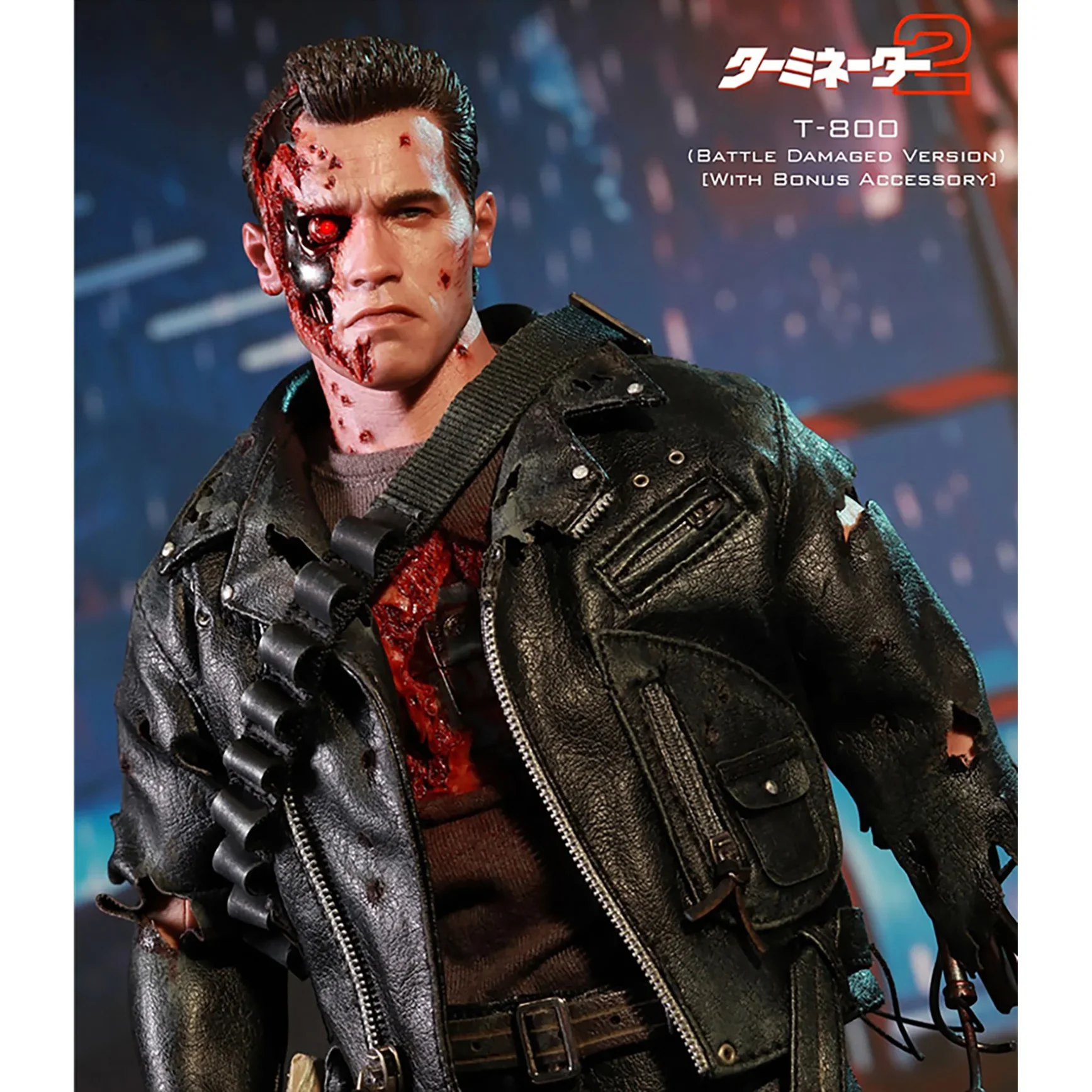 Hot Toys Alexander Schwarzenegger Dx13 The Terminator 2 T800 1/6 Da Collezione Anime Action Figure Movie Character Model Toy Figures