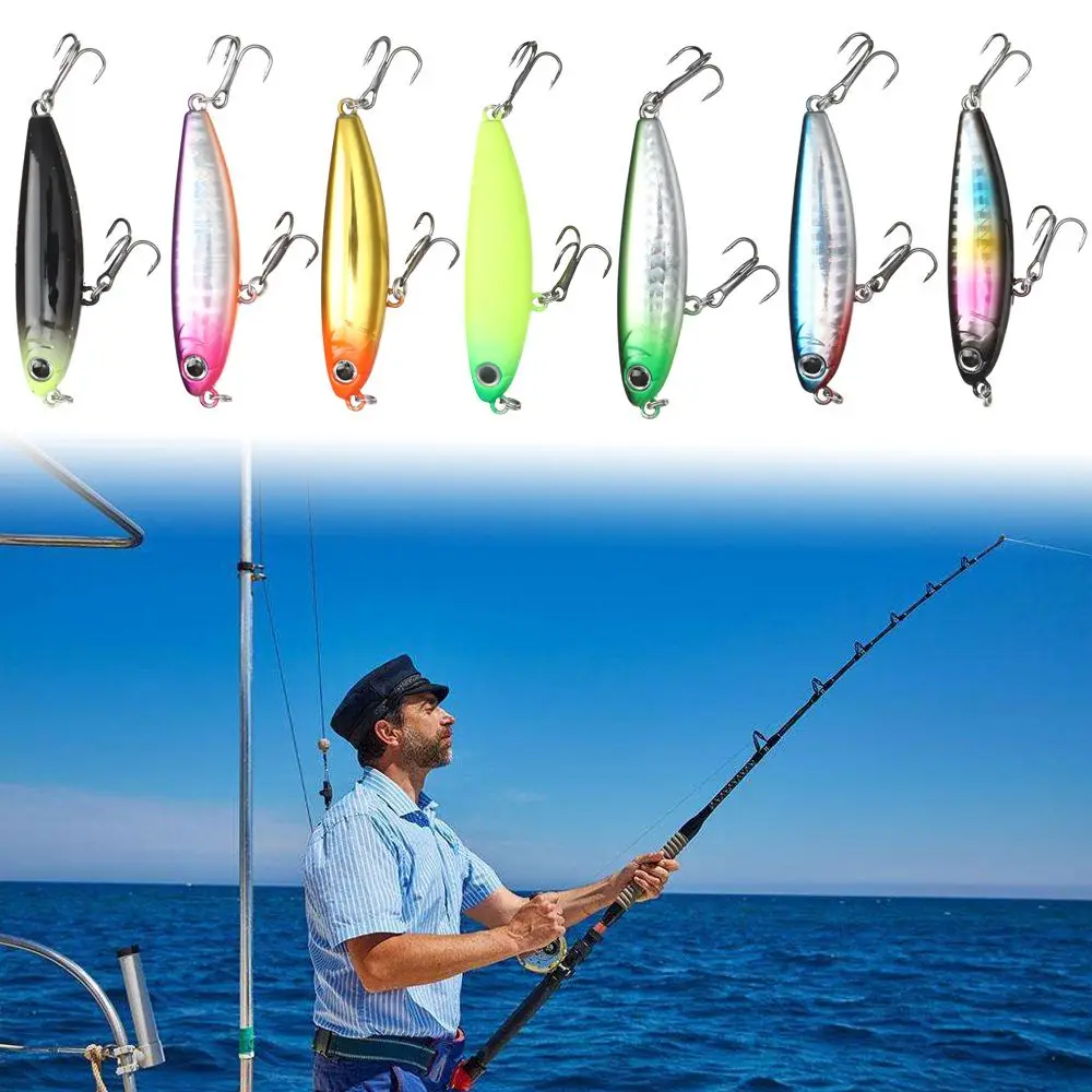 Outdoor Mandarin Fish Micro Water Surface Lure Bait Pencil Bait Fake Bait Bionic Fishing Lure Metal Cast Jig Spoon