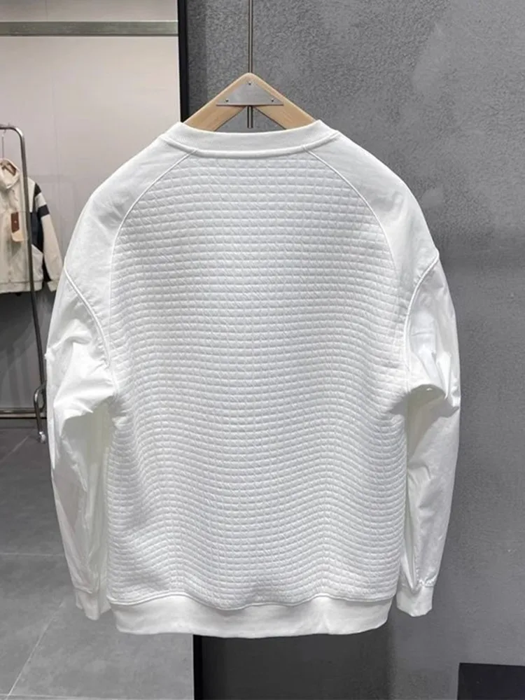 Description Picture 3 of itemKorean Luxury Clothing Golf Tee Men's Golf Wear 2024 Spring New Long Sleeved Golf T-shirt Men's Golf Apparel Tennis Fake Two Top