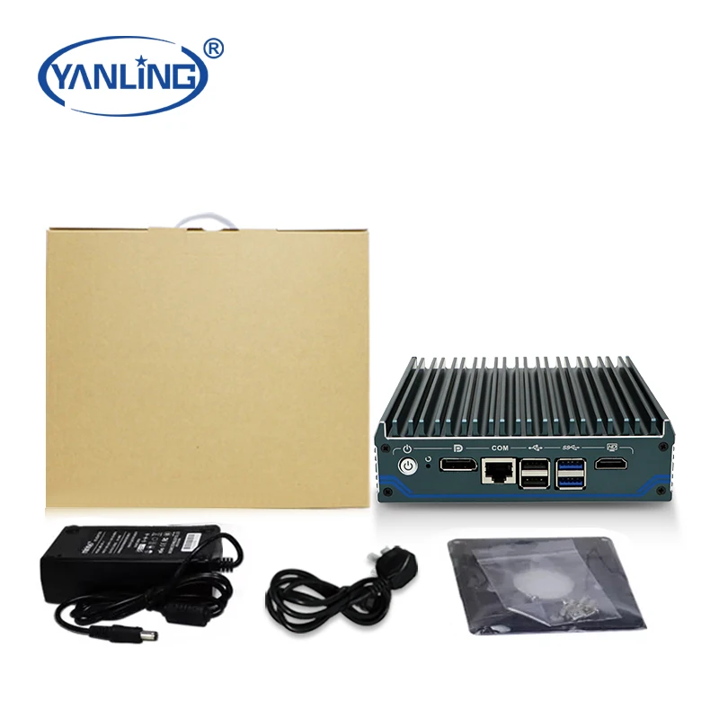심천 얀링 N100 방화벽 Pfsense 미니 PC 우분투 리눅스 VPN 네트워크 (4개의 2.5G 이더넷 포트 포함)