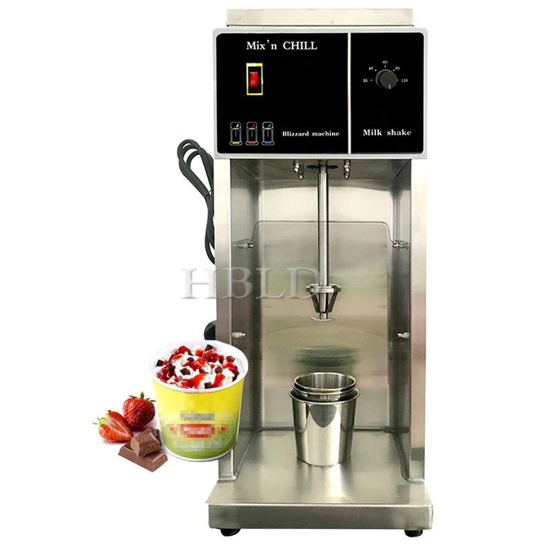 

110V 220V Ice Cream Shaker Blizzard Machine Yogurt Mixer Commercial Strawberry Mixer