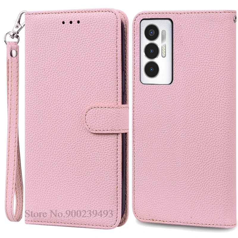 Premium Wallet Leather Flip Cover - Elegant Phone Case with Bumper Protection