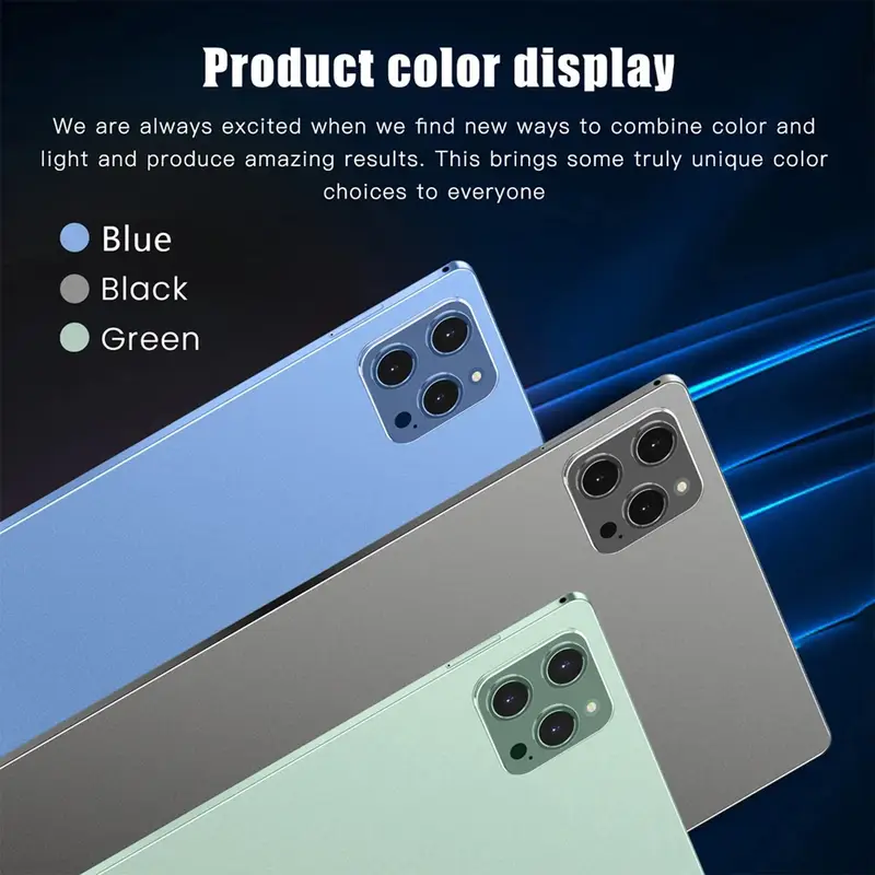 New 10.1 Inch Android Tablet Pc Google Play Octa Core Dual Cameras Dual SIM 3G Phone Call Tablets Bluetooth Wifi 4GB+64GB ROM - Image 6