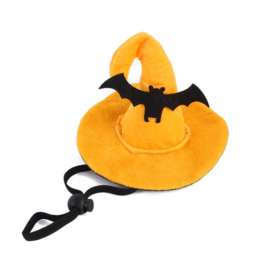 1pcs Creative New Products Pet Funny Supplies Cat Halloween Hat Spider Skull Head Cover Dog Funny Headwear