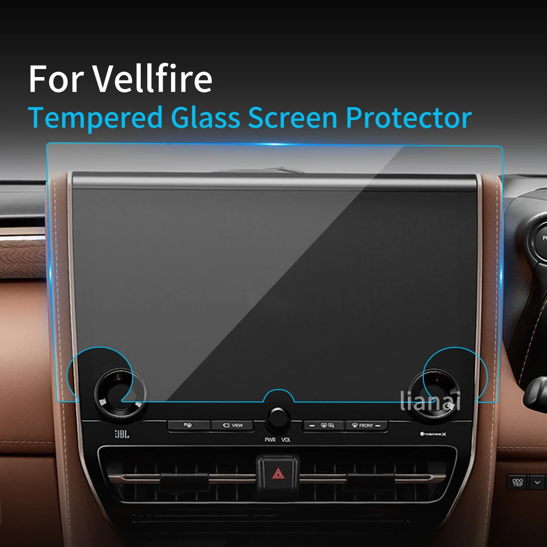 

Screen Protector Tempered Glass Protective Film Carplay Car Stickers Auto Vehicle Exterior Accessories For Toyota Vellfire 2024