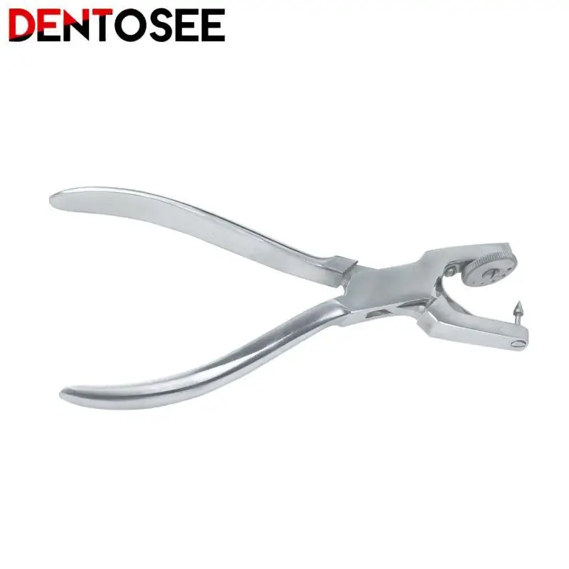 Dental Dam Hole Punch Pliers for Dentist Clinic Perforator Rubber Orthodontic Tools Dam Clips Pliers