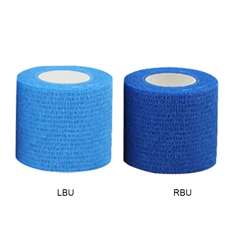 Self Adhering Bandage 6pcs Self-Adhering Bandage Fixing Bandage Animal Hand Tearing Waterproof Elastic For Pets 5 cm X 4.5 M