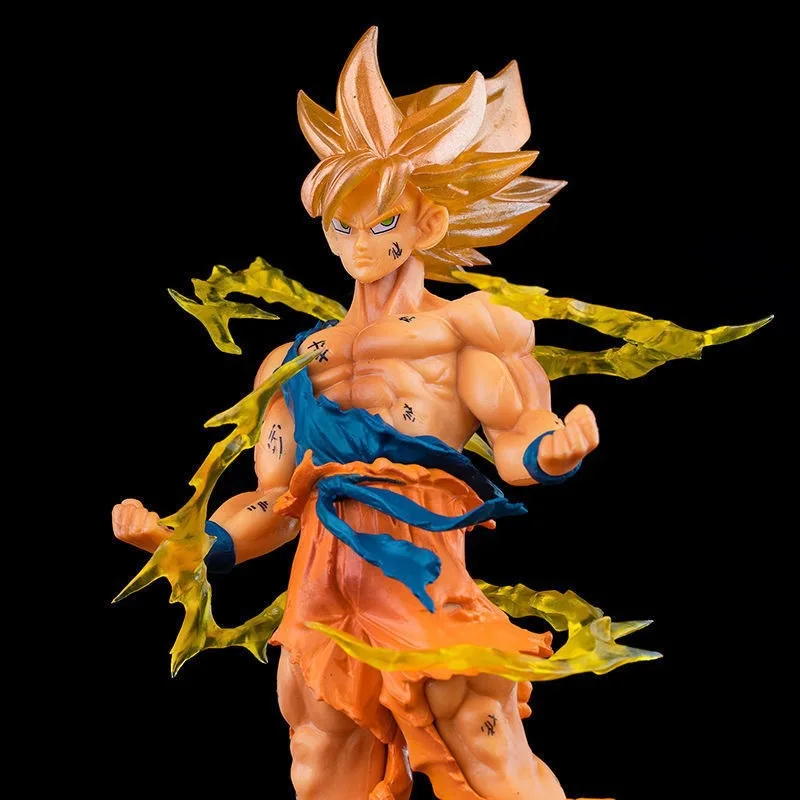 16Cm Son Goku Super Saiyajin Figura do Anime Dragon Ball Goku Dragon B –  Lojasneal