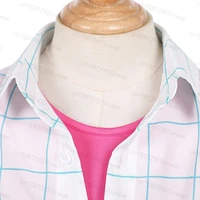 Costume de Cosplay Jinu pour enfants, uniforme de chasseurs de dessin animé Saja pour garçons, chemises et pantalons, tenues de jeu de rôle, costumes de carnaval d'halloween 5