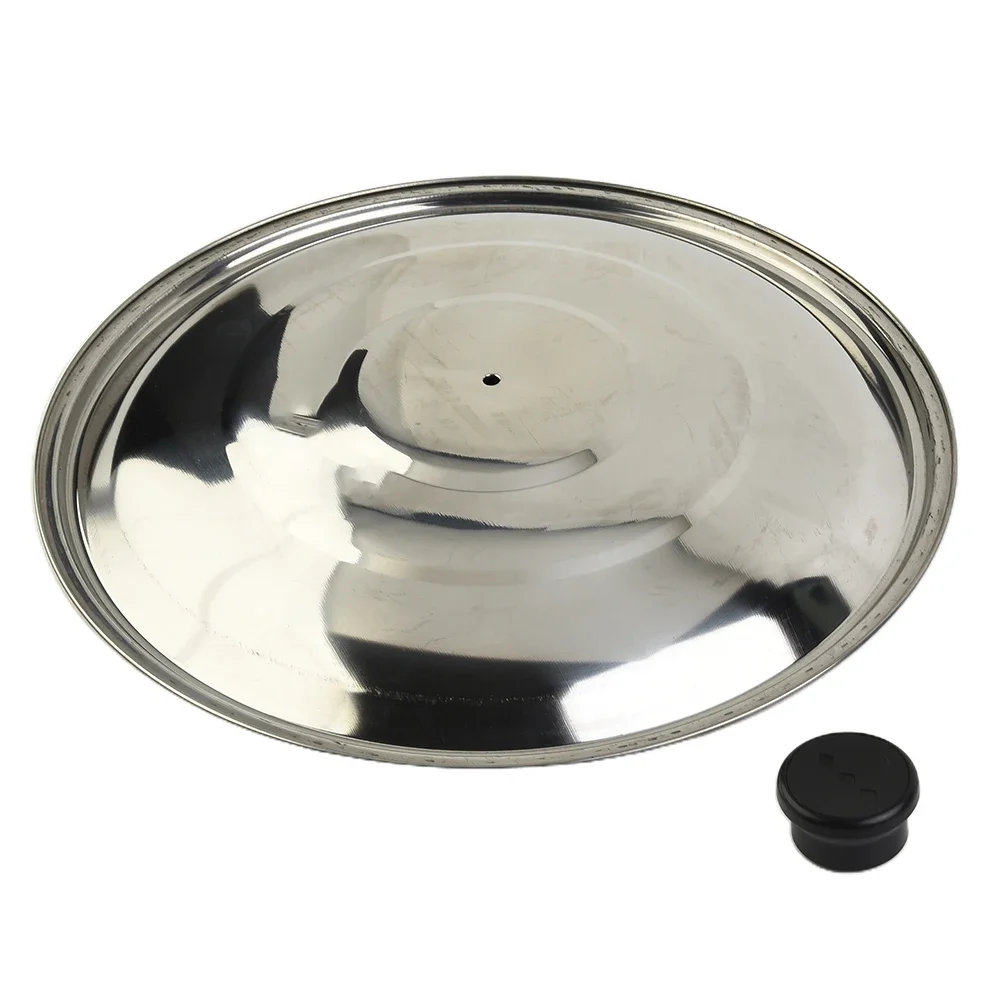 

Wok Pan Pot Lids Stainless Steel Lid 32/34/36/38/40cm Cookware Parts Kitchen Cooking Acceessories High Quality