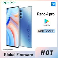 OPPO Reno 4 pro 5G Smartphone Global firmware Rear camera 48MP RAM 12GB ROM 256GB 4000mAh battery used phone
