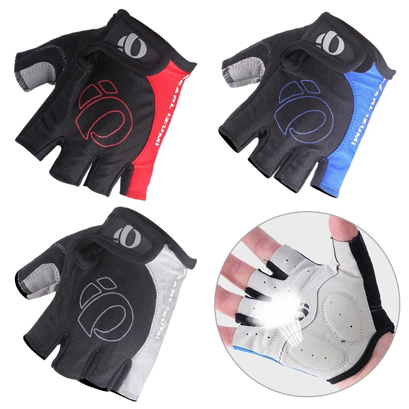 MTB Road Bike Gym Fitness Gloves Half Finger Motorcycle Gloves Anti-Slip Anti Shock Fingerless Gloves Cycling Accessories
