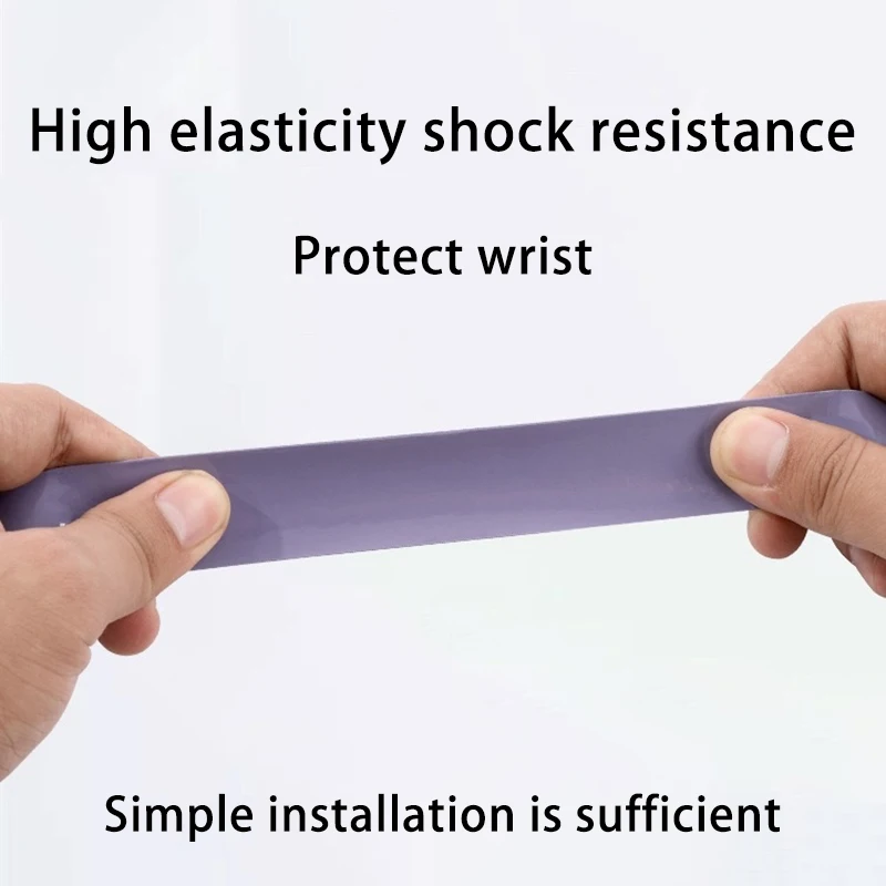 Close-up of the anti-slip sweatband texture and elasticity.