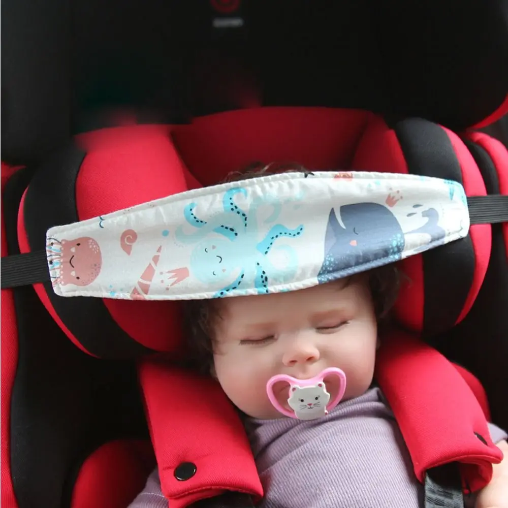 Infant Baby Car Seat Head Support Children Head Fastening Belt Adjustable Boy Girl Sleep Positioner car neck pillow head protector pillow baby safety pillow baby pillow baby sleep aid