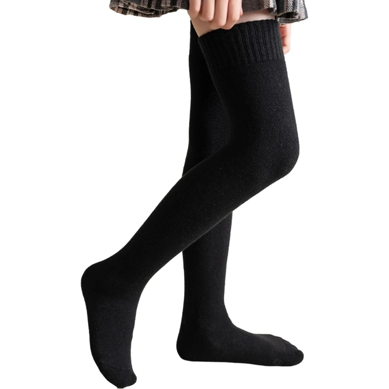 Children Dress Thigh High Socks for Autumn Thick Stretchy Over The Knee Socks Winter NonSlip Elastic for Kids Girl