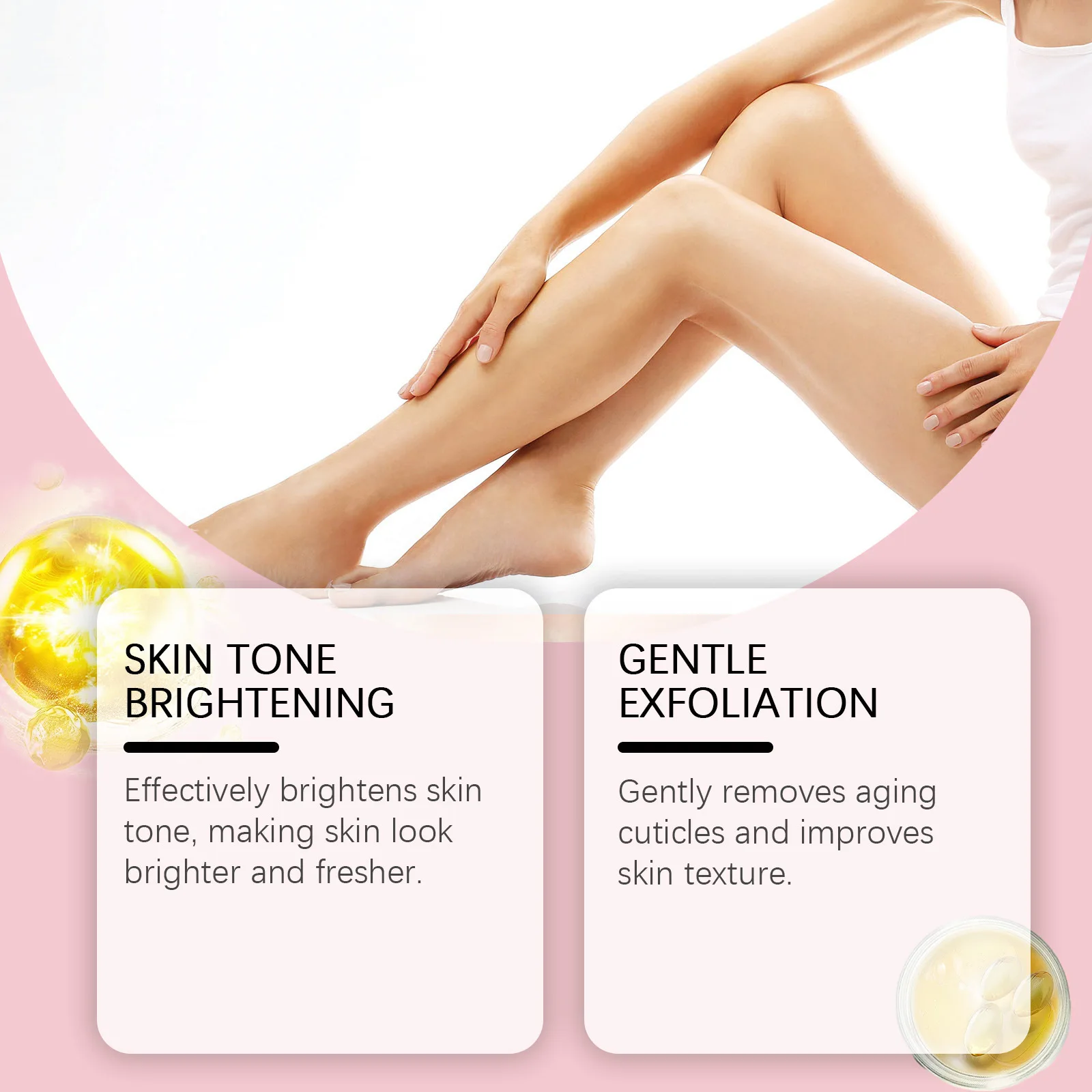 EELHOE Body Cleansing Care Set Professional Skin Cleansing Anti Wrinkle Cream Purifying Exfoliating Gel Repair Skin Cleaning Set