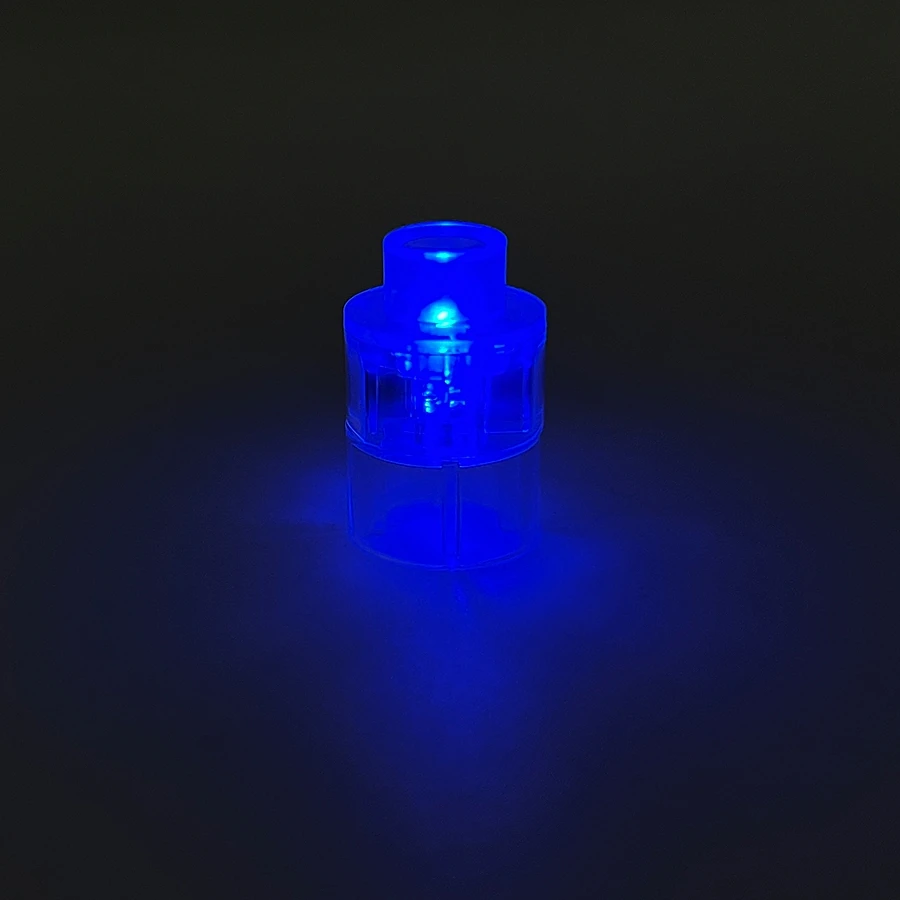 5Pcs Big Size Round LED Light Brick Luminous Lamp Accessories Flash Building Block Xmas Toy Lights Compatible With Leduo Brand