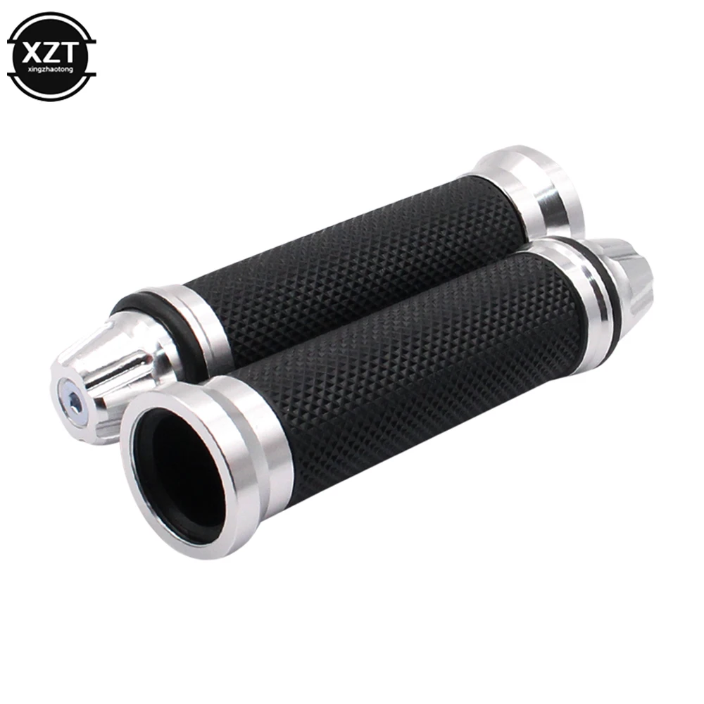 Motorcycle grips hand rubber pedal biker scooter handlebar grips modified handlebar throttle turn Grip Settle Handle Grips