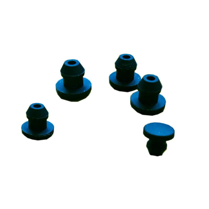 Solid Silicone Rubber Caps T Type Plug Cover Snap-on Gasket High Temperature Resistance Seal Stopper 5/10Pcs