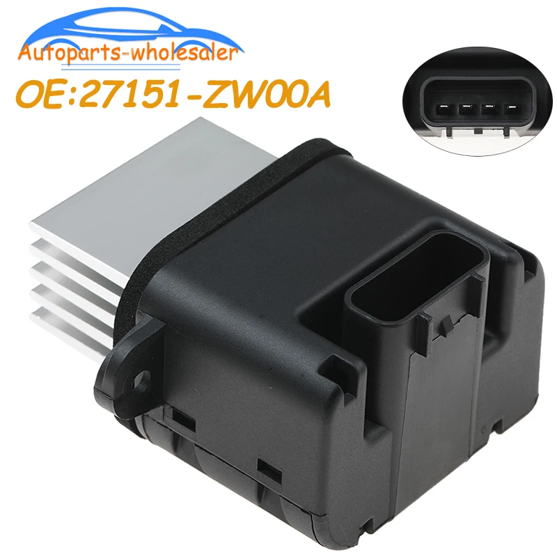 Car Auto accessorie New HVAC Blower Motor Resistor 27151 ZW00A