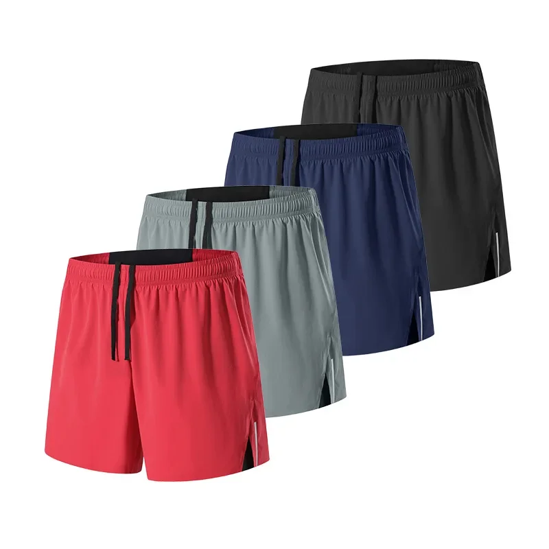 Men's Running Shorts Quick Dry Breathable Marathon Training Shorts Summer Cross Country Sports Comfortable Running Pants