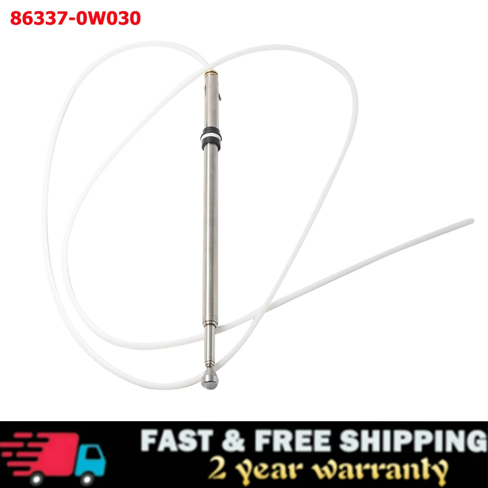 Per Lexus Rx300 1999-003 Sostituzione Inossidabile Dell'Albero Dell'Antenna Di Alimentazione 86337-0W030 63370 W030 Acciaio Inossidabile